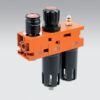 Bộ FRL V3V+FR. +LUB. New Deal 1/4'' 20µm 08 semi- autodrain 1272030
